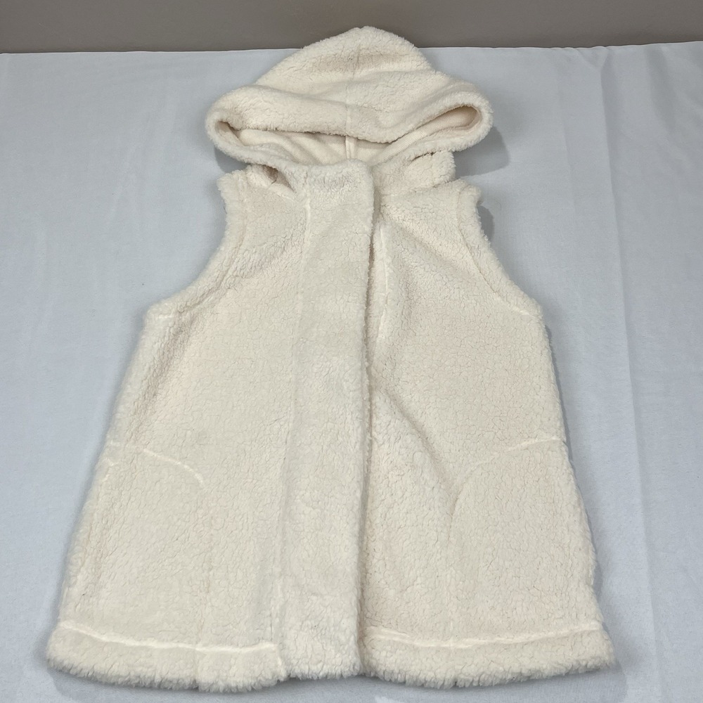 Koolaburra by‎ UGG Cozy Sherpa Hooded Vest Size Medium
